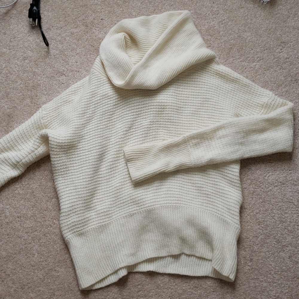 Banana Republic Cropped Turtleneck Sweater